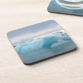 IJslandse gletsjer - Bier Onderzetter (Linkerzijde)