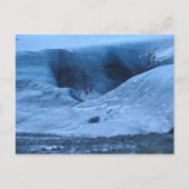 IJslandse gletsjer Briefkaart (Voorkant)