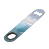 IJslandse gletsjer - Speed Flessenopener (Achterkant Gekanteld)