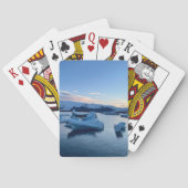 IJslandse gletsjerlagune - speelkaarten (Achterkant)