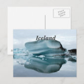 IJslandse gletsjers Briefkaart (Voorkant / Achterkant)