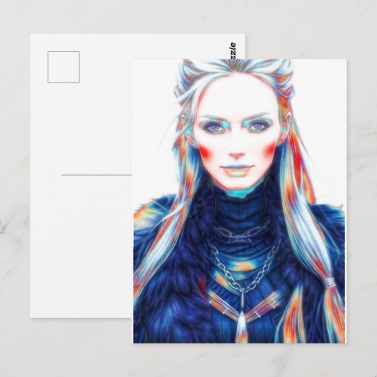 IJslandse heks Briefkaart (Voorkant / Achterkant)