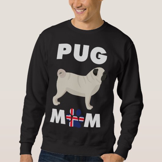 IJslandse hond Pug Ma Essential T-Shirt 818 (Voorkant)