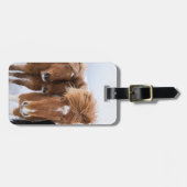 IJslandse horsmakreel, IJsland Bagagelabel (Voorkant horizontaal)