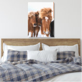 IJslandse horsmakreel, IJsland Canvas Afdruk (Insitu (Slaapkamer))