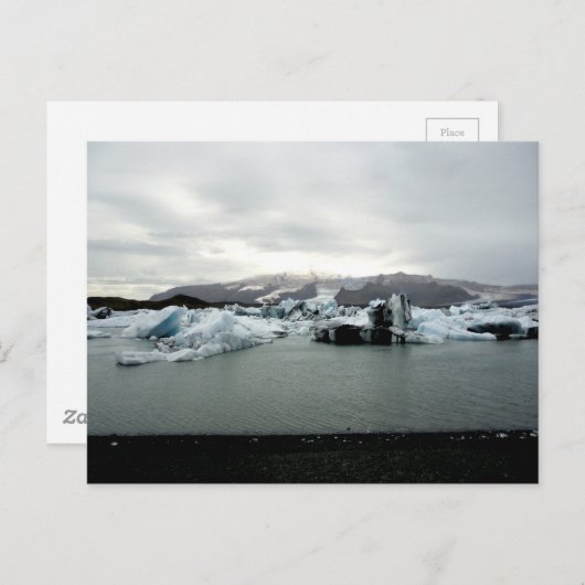 IJslandse kaart (Voorkant / Achterkant)
