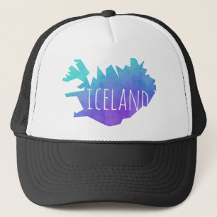IJslandse kaart Trucker Pet