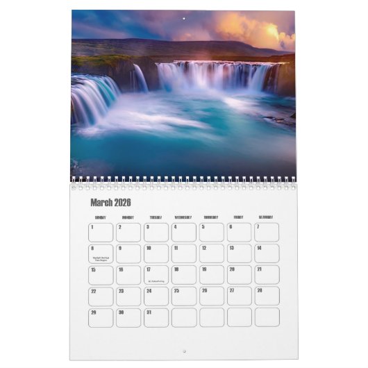 IJslandse kalender (Mar 2026)