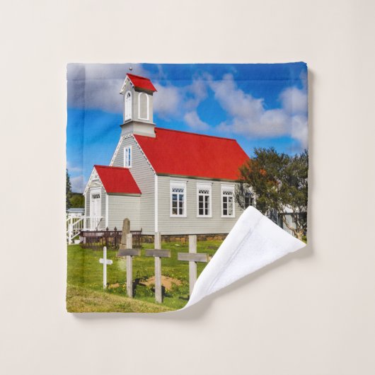 IJslandse kerk Bad Handdoek (Wasdoekje)