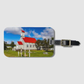 IJslandse kerk Bagagelabel (Voorkant (horizontaal))