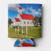 IJslandse kerk Blikjeskoeler (Voorkant)
