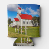 IJslandse kerk Blikjeskoeler (Achterkant)
