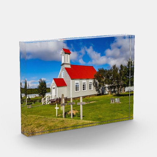 IJslandse kerk Fotoblokken (Links)