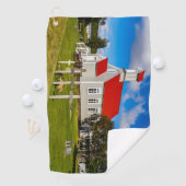 IJslandse kerk Golfhanddoek (Insitu)