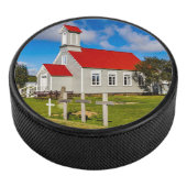 IJslandse kerk Hockey Puck (3/4)