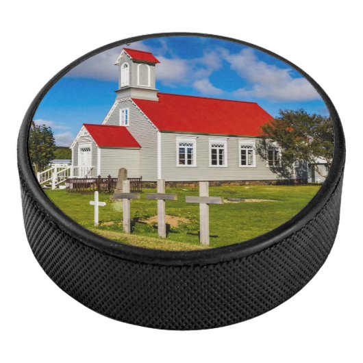 IJslandse kerk Hockey Puck (3/4)