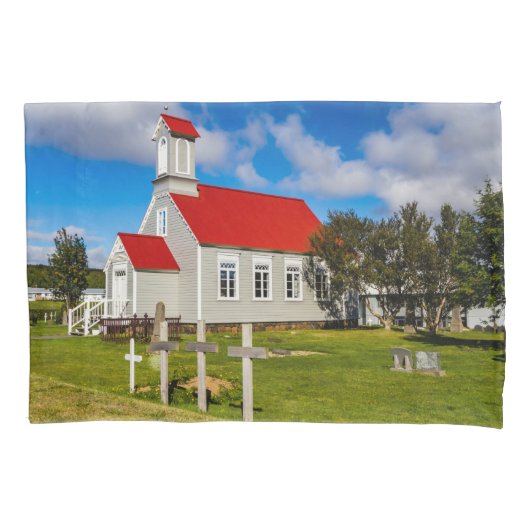 IJslandse kerk Kussensloop (Voorkant)