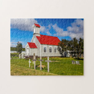 IJslandse kerk Legpuzzel