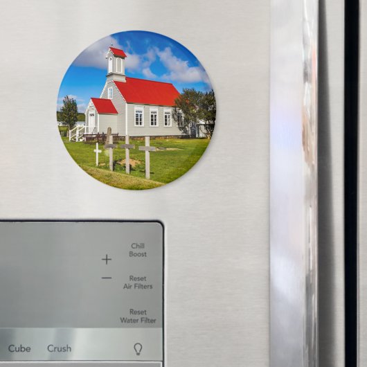 IJslandse kerk Magneet (Insitu (Koelkast))