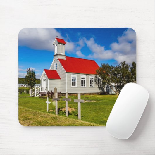 IJslandse kerk Muismat (Met muis)