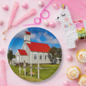 IJslandse kerk Papieren Bordje (Feest)