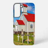 IJslandse kerk Samsung Galaxy Hoesje (Achterkant)