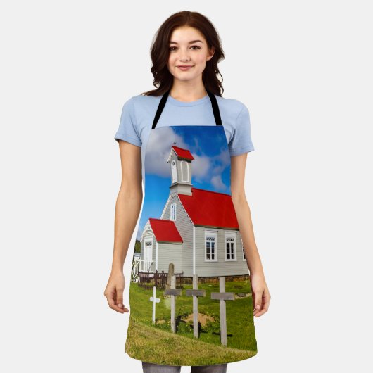 IJslandse kerk Schort (Gedragen)