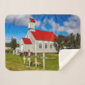 IJslandse kerk Sherpa Deken (Voorkant (horizontaal))