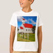 IJslandse kerk T-shirt (Voorkant)
