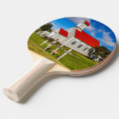 IJslandse kerk Tafeltennisbatje (Voorkant Gekanteld)