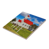 IJslandse kerk Tegeltje (Zijkant)