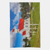 IJslandse kerk Theedoek (Verticaal)