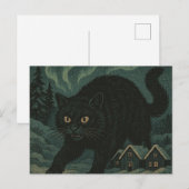 IJslandse Kerstmis julkat  Briefkaart (Voorkant / Achterkant)