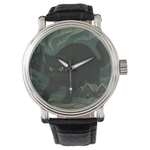 IJslandse Kerstmis julkat  Horloge