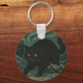 IJslandse Kerstmis julkat  Sleutelhanger (Voorkant)