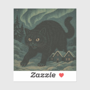 IJslandse Kerstmis julkat  Sticker