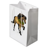 IJslandse Kerstmis Medium Cadeauzakje (Achterkant Gekanteld)