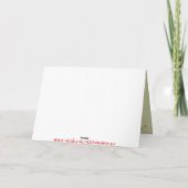 Ijslandse Kerstmis van het Silhouet van het Paard Feestdagen Kaart (Achterkant)