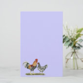 IJslandse kippen Briefpapier (Staand voorkant)