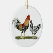 IJslandse kippen Keramisch Ornament (Rechts)