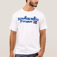 IJslandse Mannen voor elementaire T-Shirt