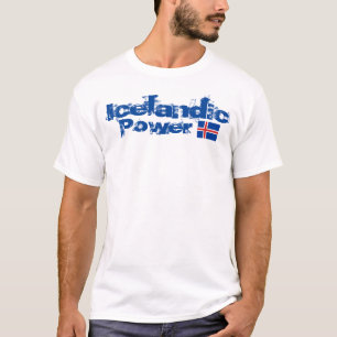 IJslandse Mannen voor elementaire T-Shirt