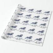 IJslandse Merrie Blámóða Cadeaupapier (Uitgerold)