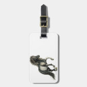 IJslandse merrie Brana Bagagelabel (Voorkant verticaal)