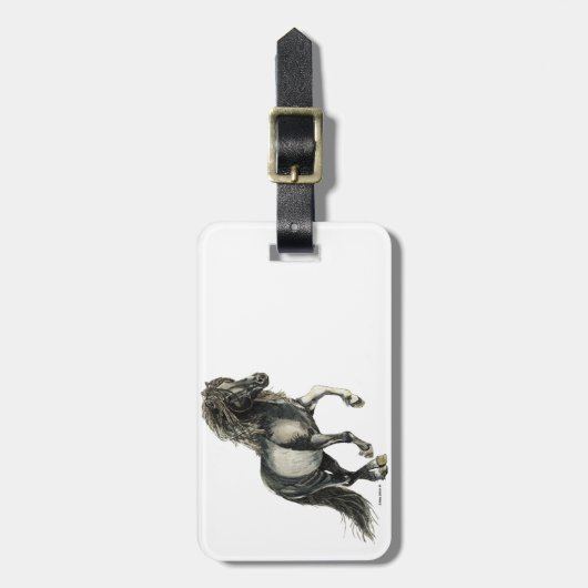 IJslandse merrie Brana Bagagelabel (Voorkant verticaal)