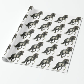 IJslandse merrie Brana Cadeaupapier