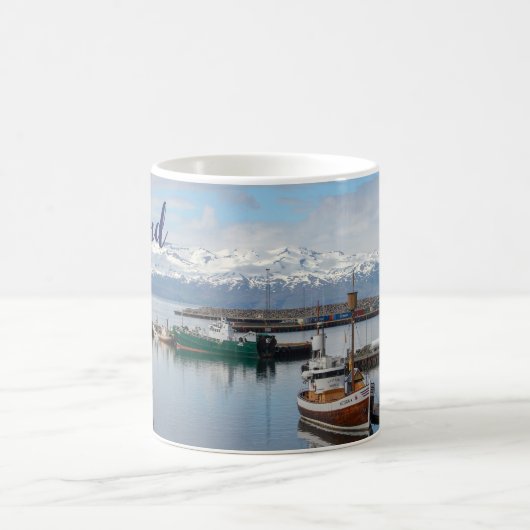 Ijslandse Mok Cup Husavik Souvenir Memento (Center)