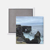 IJslandse natuur - magneet (Voorkant / Achterkant)