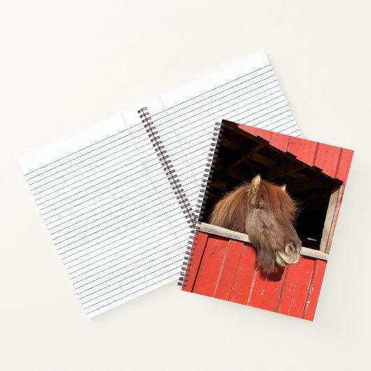 IJslandse Paard spiraal notitieboek (Binnen)