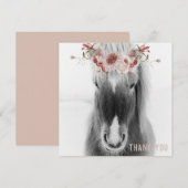 IJslandse paarden- en Floral Crown - Gepersonalise (Voorkant / Achterkant)